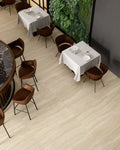 Appia Vein Cut Beige 24x48 Matte Travertine Look Porcelain Tile