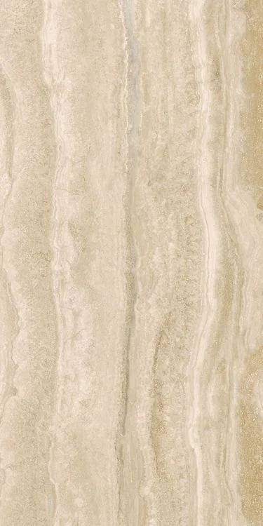Appia Vein Cut Beige 24x48 Matte Travertine Look Porcelain Tile