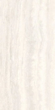 Appia Vein Cut White 24x48 Polished Stone Look Porcelain Tile