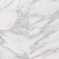 Arabescato Carrara 12x12 Honed Marble Tile