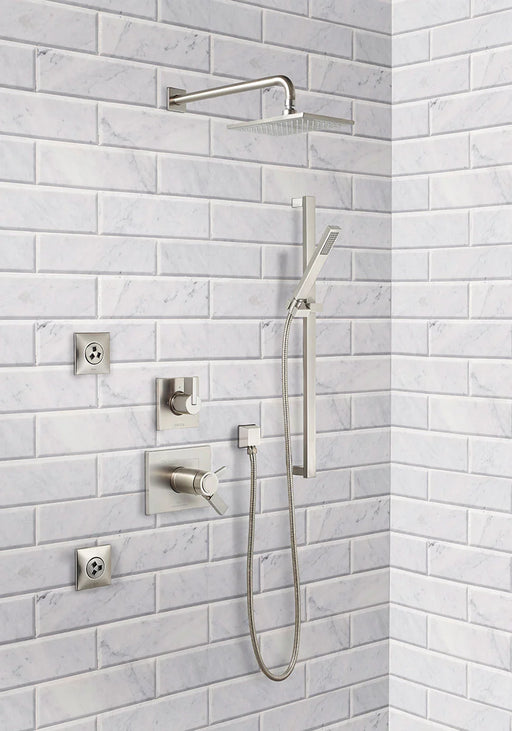 Arabescato Carrara 4x12 Honed and Beveled Marble Tile