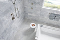 Arabescato Carrara 4x12 Honed Marble Tile