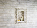 Arabescato Carrara 4x12 Honed Marble Tile