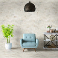 Arabescato Venato White 2x6 Honed Marble Mosaic Tile