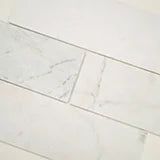Arabescato Venato White 4x12 Honed Marble Tile