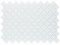 Arabesque White Shining Glass Mosaic