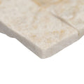 Arctic Golden 6x18 Corner Splitface Quartzite Ledger Stone