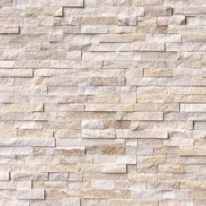 Arctic Golden 6x24 Panel Splitface Quartzite Ledger Stone