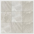 Arctic Gray Limestone Tile 12x12 Polished 3/8 inch close-up