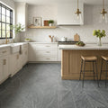 Arctic Mist Quartzite Natural 10 x 24 x 2 Quartzite Wall Cap Cap 12x24 tile — Kitchen floor