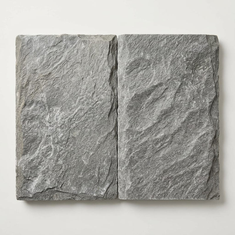 Arctic Mist Quartzite Natural 16 x 24 x 2 Quartzite Wall Cap Cap 16x24 close-up