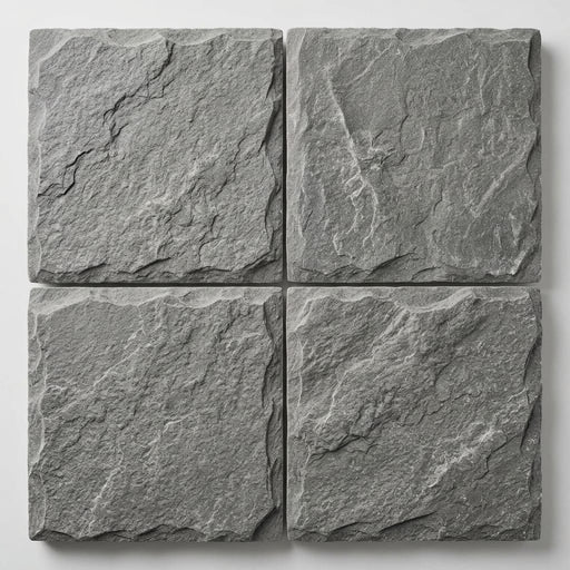 Arctic Mist Quartzite Natural 21 x 21 x 2 Quartzite Column Cap Cap 20x20 close-up