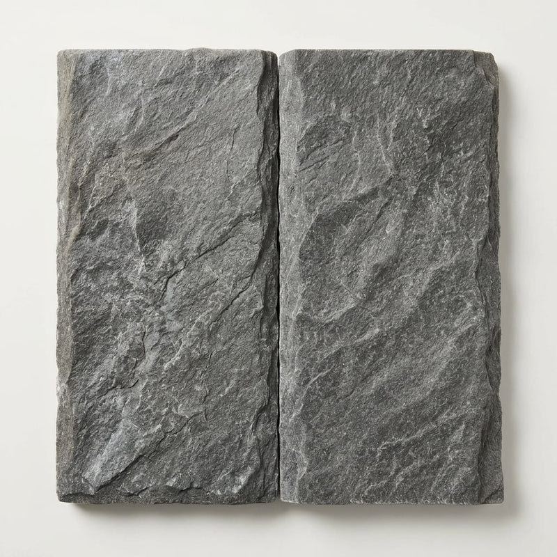 Arctic Mist Quartzite Natural 8 x 24 x 2 Quartzite Wall Cap Cap 8x24 close-up