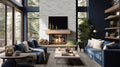 Arctic White 9x18 Corner Splitface Quartzite Ledger Stone
