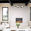 Arctic White 6x18 Corner Multi Finish Marble Ledger Stone