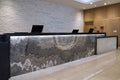 Arctic White 6x24 Panel Splitface Marble Ledger Stone