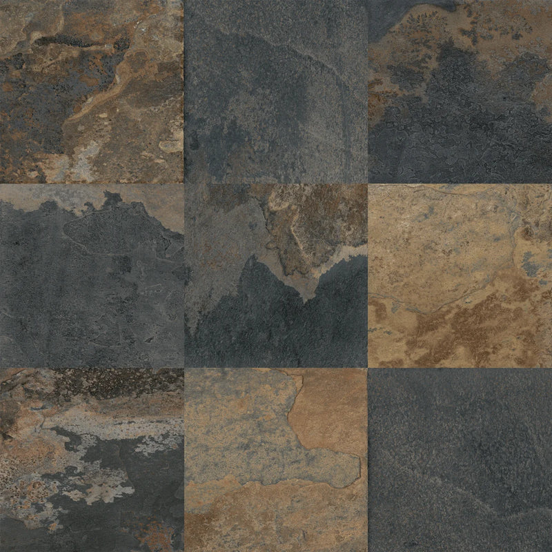 Ardesia Multicolore 23.6x23.6 Matte Ceramic Tile