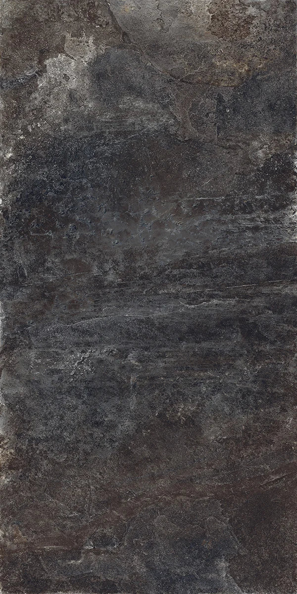 Ardesie Dark 24x48 Honed Stone Look Porcelain Tile