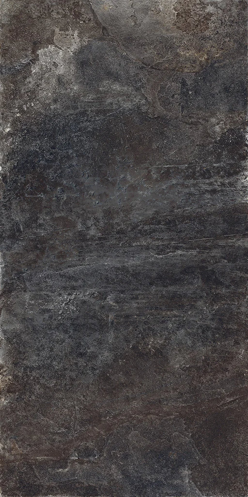 Ardesie Dark 24x48 Honed Stone Look Porcelain Tile