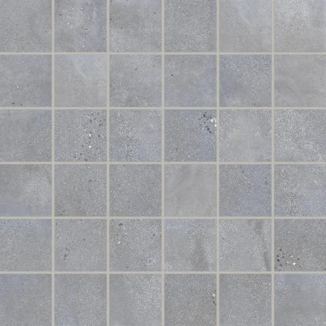 Area 51 Steel 12x12 2x2 Matte Porcelain Mosaic