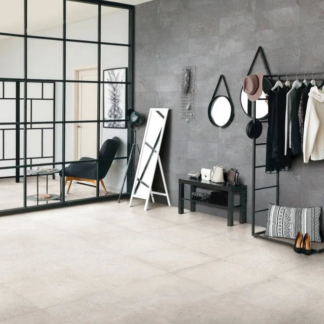 Area 51 Black 24x12 Field Matte Ceramic Tile