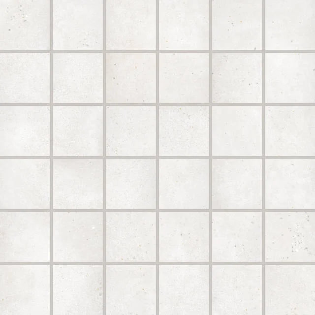 Area 51 White 2x2 12x12 Matte Stone Mosaic