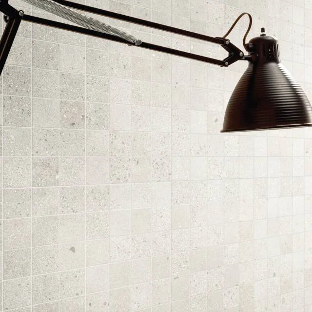 Area 51 White 2x2 12x12 Matte Stone Mosaic