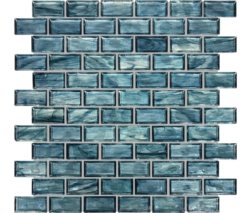 Aries ArcticBreeze 1x2 Glass Mosaic Tile