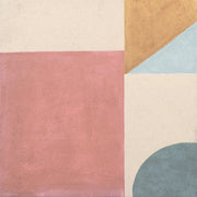 Art Multicolor 8x8 Glazed Porcelain Tile