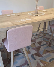 Art Multicolor 8x8 Glazed Porcelain Tile