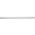 Arte White 1/2x8 Pencil Bullnose Glossy Ceramic Trim