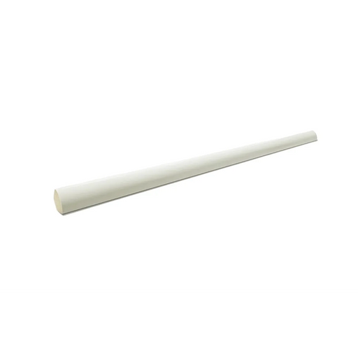 Arte Series Bone 1/2x8 Glossy Pencil Bullnose Ceramic Trim
