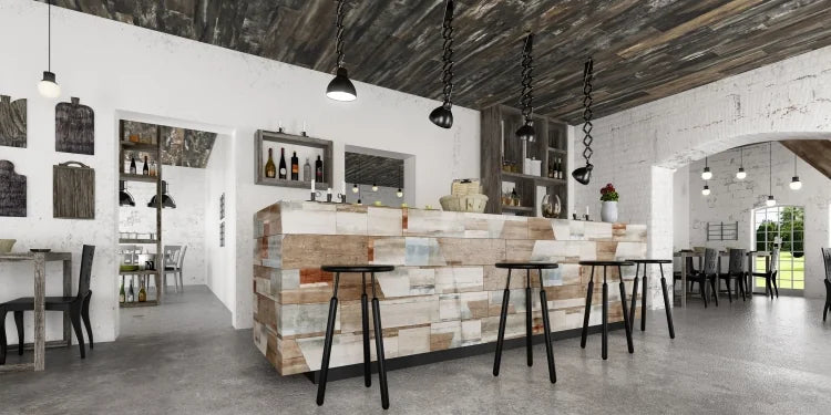 Arte Legno AR 8 - Black 8x48 Wood Look Porcelain Tile