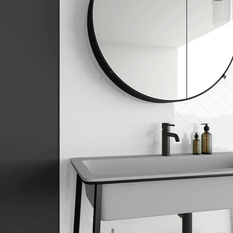 Arte Series White 3x6 Glossy Ceramic Wall Tile