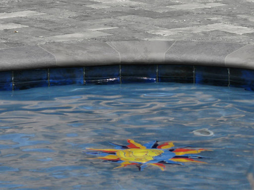 Arterra Argento Travertino 13x24 Matte Porcelain Pool Coping