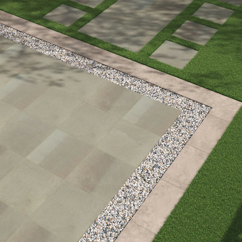 Arterra Full Range Bluestone Jumbo Pattern Matte Porcelain Paver