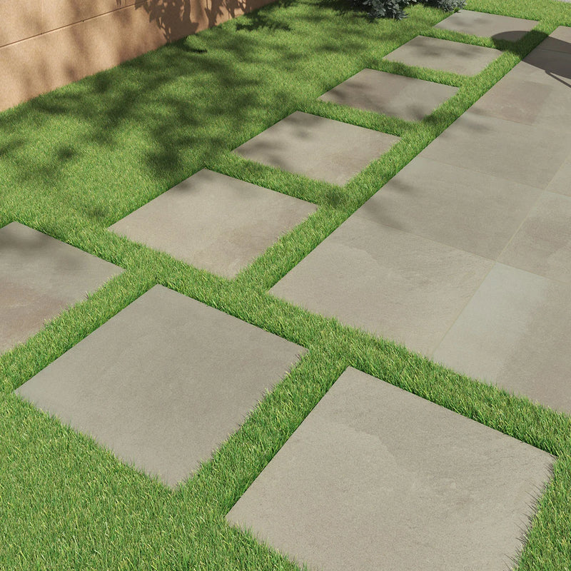 Arterra Full Range Bluestone Jumbo Pattern Matte Porcelain Paver