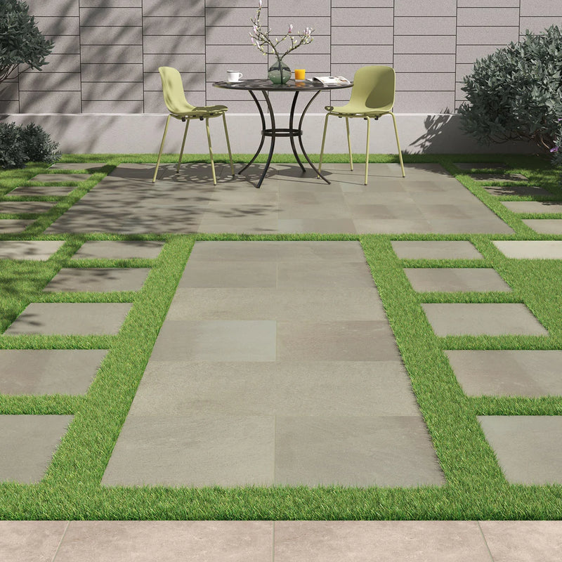 Arterra Full Range Bluestone Jumbo Pattern Matte Porcelain Paver