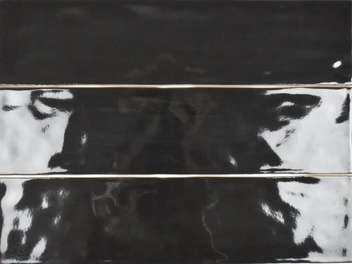 Artesano Black 3x12 Ceramic Wall Tile