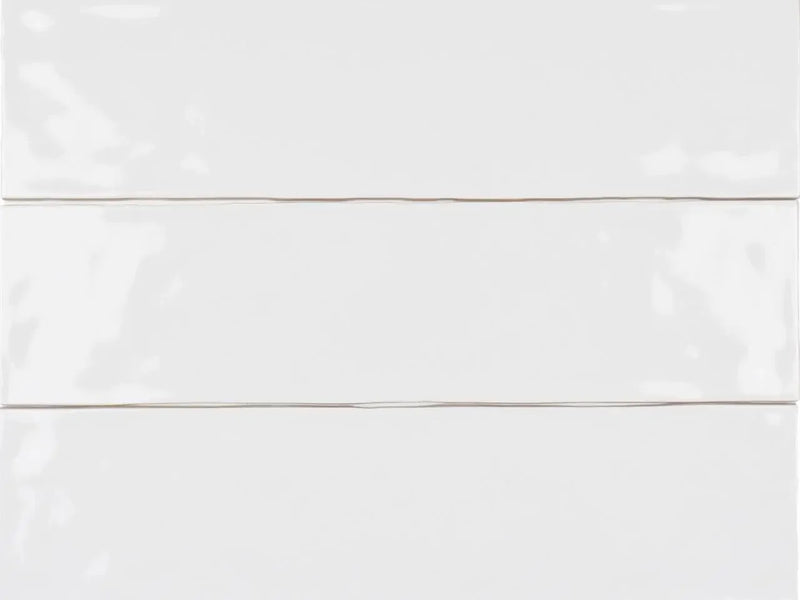 Artesano White Ice 3x12 Bullnose Ceramic Wall Tile