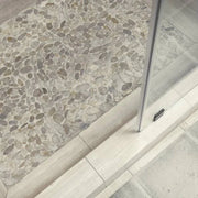 Ashen Grey 24x12 Honed Marble Tile