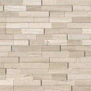 Ashen Grey 24x6 Honed Quartzite Ledger Panel