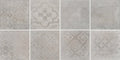 Atelier Dk. Grey Deco 12x12 Glazed Matte Porcelain Tile