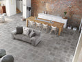 Atelier Dk. Grey Deco 12x12 Glazed Matte Porcelain Tile