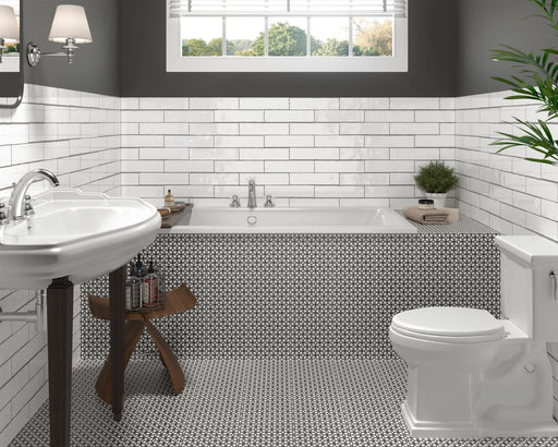 Micro Yang 7.9x7.9 Matte Ceramic Tile