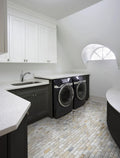Athena Gold 2x4 Honed and Beveled Marble Subway Tile