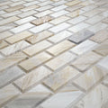 Athena Gold 2x4 Honed and Beveled Marble Subway Tile