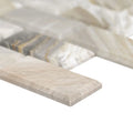 Athena Gold 2x4 Honed and Beveled Marble Subway Tile