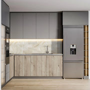 Athena Gold 4x12 Honed Marble Tile