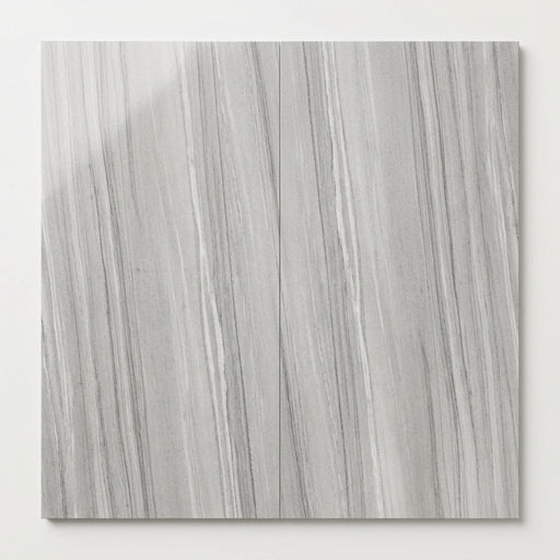 Athens Grey Polished 12x24 Limestone Tile close-up